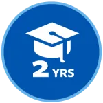 2 years icon